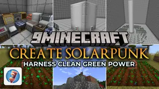 Create Solarpunk Mod (1.21.11, 1.21.1) – Power Your Create Factory Using Sun