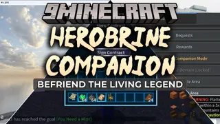Herobrine Companion Mod (1.21.1, 1.20.1) – Turn Minecraft's Ghost