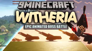 Witheria Mod (1.20.1) – Battle a Massive Robotic Boss After Defeating the Wither