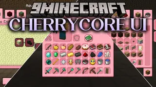 CherryCore UI Resource Pack (26.2, 1.21.1) – Soft Pastel Pink Menu Interface
