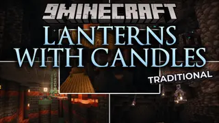 Lanterns with Candles Resource Pack (26.2, 1.20.1) – Cozy 3D Candles for Warmer