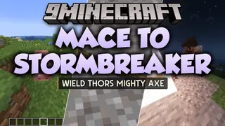 Mace to Stormbreaker Resource Pack (26.2, 1.21.1) – Wield the God of Thunder's