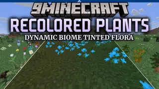 Recolored Plants Resource Pack (26.2, 1.20.1) – Naturally Blended Flora