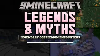 Legends & Myths Data Pack (1.21.1, 1.20.1) – Hunt Legendary Pokémon