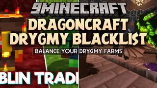 Dragoncraft Drygmy Blacklist Data Pack (1.21.1) – Earn Boss Loot Through Real