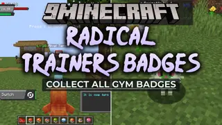 Radical Trainers Badges Data Pack (1.21.1) – Collect Gym Badges From Defeated
