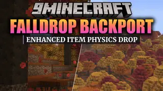 Falldrop Backport Mod (26.2, 26.1.2) – Build Cozy Campsites in Autumn Forests