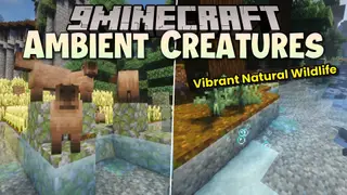 Ambient Creatures Mod (26.2) – Populate Your World with Cute Tameable Pets