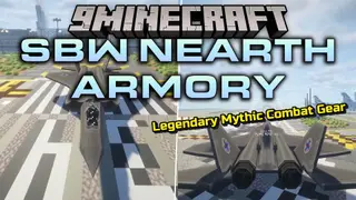 SBW Nearth Armory Mod (1.20.1) – Command Fictional Tanks and Jets