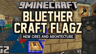 Bluether Craft Flagz Mod (26.1.2, 1.20.1) – Explore a New Dimension