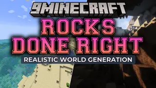Rocks Done Right Mod (1.21.11, 1.21.1) – Mine Through Realistic Geological Rock
