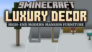 Luxury Decor Mod (1.21.1, 1.20.1) – Design Rich Mansions with Custom Wood