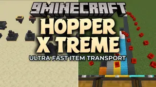 Hopper X Treme Mod (26.2, 1.21.1) – Move Loot Upward and Build Faster Storage