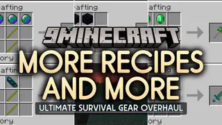 More Recipes and More Mod (26.1.2, 1.21.1) – Mine Custom Ores and Forge