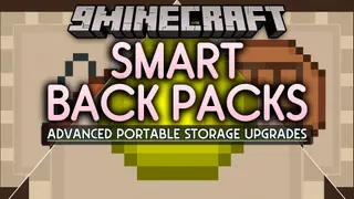 Smart Back Packs Mod (26.2, 1.20.1) – Never Run Out of Space on Long Mining