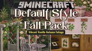 Default Style Fall Pack Resource Pack (1.21.11, 1.20.1)