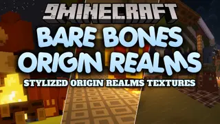 Bare Bones Origin Realms Resource Pack (1.21.11, 1.20.1)