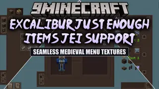 Excalibur Just Enough Items JEI Support Resource Pack (26.2, 1.21.1)