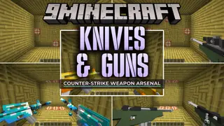 Knives & Guns Resource Pack (26.2, 1.20.1) – Modern Tactical Shooter Arsenal
