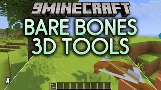 Bare Bones 3D Tools Resource Pack (26.2, 1.21.11) – Chunky 3D Tools