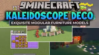 Kaleidoscope Deco Data Pack (26.2, 1.21.11) – Furnish Your Base with Themed