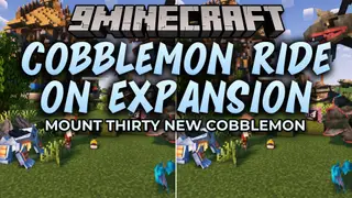 Cobblemon Ride on Expansion Data Pack (1.21.1) – Ride Over Thirty New Pokemon