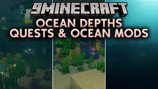 Ocean Depths Quests & Ocean Mods Modpack (1.20.1) – Survive The Deep Blue Sea