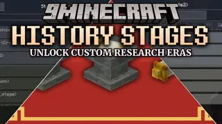 History Stages Mod (1.21.11, 1.20.1) – Lock Items and Dimensions Behind Custom