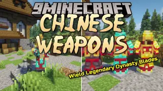 Chinese Weapons Mod (1.20.1) – Forge Ancient Armor and Master New Combat Moves