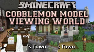 Cobblemon Model Viewing World Map (26.2, 1.20.1) – Study Monsters in Peace