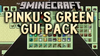 Pinku's Green GUI Pack Resource Pack (26.2, 1.20.1) – Calming Pastel Green