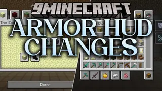 Armor HUD Changes Resource Pack (26.2, 1.20.1) – Cleaner HUD Icons for Modern