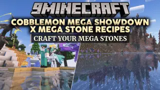 Cobblemon Mega Showdown X Mega Stone Recipes Data Pack (1.21.1)