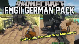 FMGII German Pack Mod (1.21.1, 1.20.1) – Defend Your Base with Heavy WWII