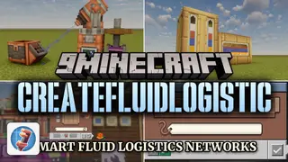 Createfluidlogistic Mod (1.21.1, 1.20.1) – Box Up and Transport Liquids