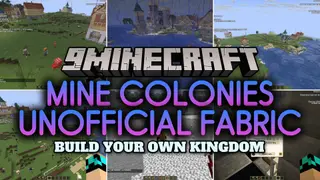 Mine Colonies Unofficial Fabric Mod (26.2) – Command a Working Town