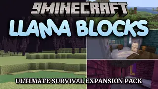 Llama Blocks Mod (26.1.2, 1.21.1) – Secure Your Loot Behind Passwords