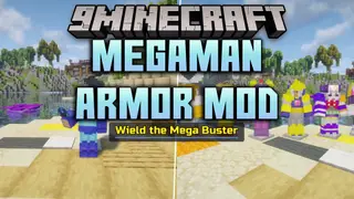 Megaman Armor Mod (1.20.1) – Craft Iconic Robotic Armor to Dash
