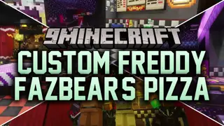Custom Freddy Fazbear's Pizza Map (26.2, 1.20.1) – Survive the Creepy Pizzeria