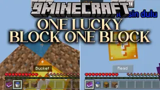 One Lucky Block One Block Map (26.2, 1.20.1) – Survive Chaotic Void Drops