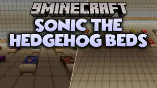 Sonic the Hedgehog Beds Resource Pack (26.2, 1.20.1) – Classic Sonic Pixel Art
