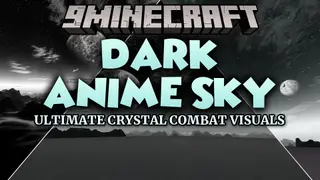 Dark Anime Sky Resource Pack (26.1.2) – Moody Anime Skies for Crystal PvP