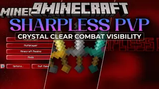 Sharpless Pvp Resource Pack (1.21.11, 1.20.1) – A Minimalist World