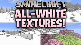 All-White Textures Resource Pack (26.2, 1.20.1) – A Blank White Canvas Survival