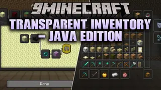 Transparent Inventory – Java Edition Resource Pack (26.2, 1.21.1)