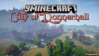 The City of Donnerhall Map (26.2, 1.20.1) – Nordic City by the Sea