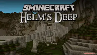 Helm's Deep Map (26.2, 1.20.1) – Legendary Fortress of Rohan