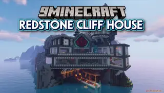 Redstone Cliff House Map (26.2, 1.20.1) – The Ultimate Smart Home