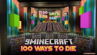 100 Ways to Die Map (26.2, 1.20.1) – Ultimate Deadly Gameshow
