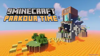 Parkour Time Map (26.2, 1.20.1) – A Unique Challenge